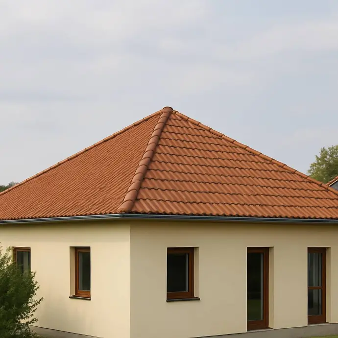Zeltdach auf Haus Raum Hollabrunn
